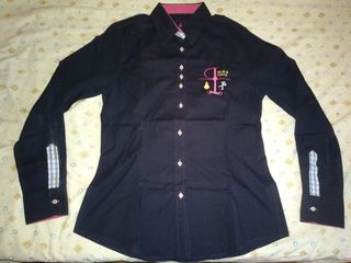Camisa El Picador mujer M - negra/rosa