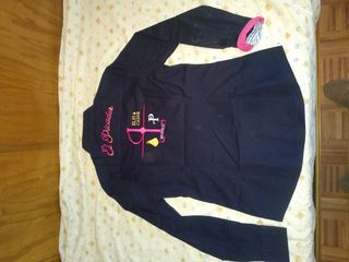 Camisa El Picador mujer M - negra/rosa