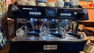 Cafetera profesional barista