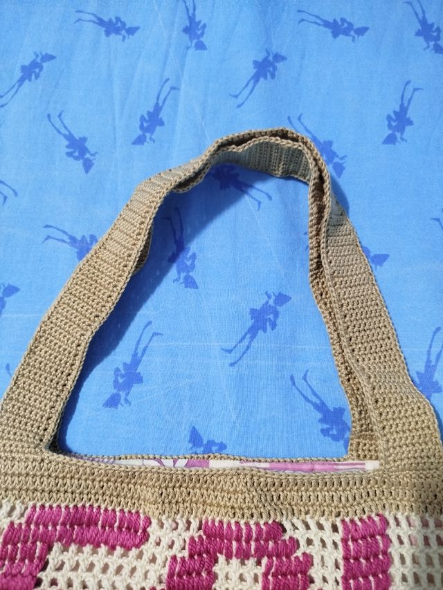 Borsa uncinetto 'Il sole bacia tutti'