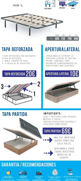 Colchones y canapés