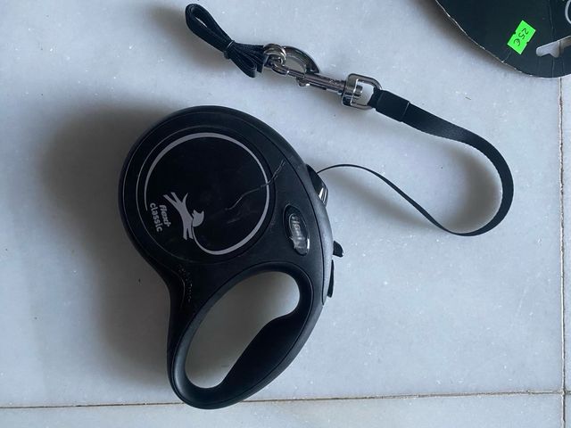 Flexi Classic NUEVA - Correa extensible negra 5m