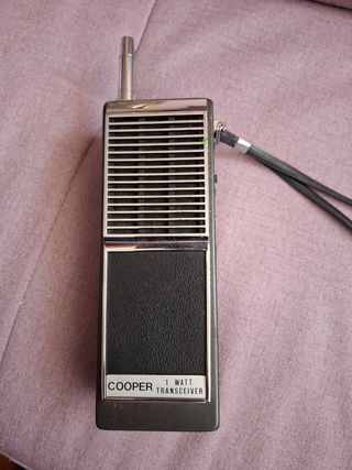 Radio ricetrasmettitore Cooper 1 Watt vintage