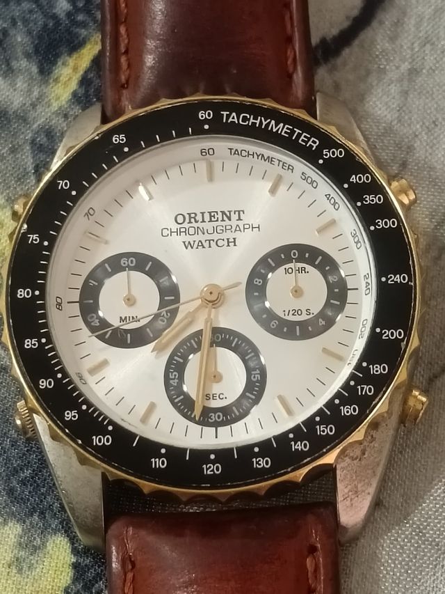 Reloj Orient cronografo Quartz Vintage