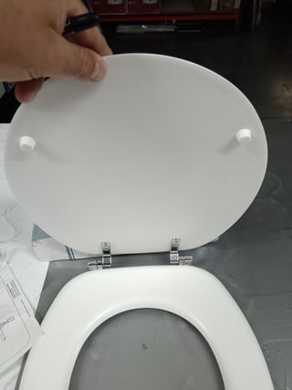 Asiento inodoro Cornat KSC00 blanco