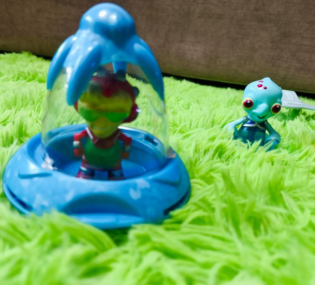 Alienigenas con nave espacial