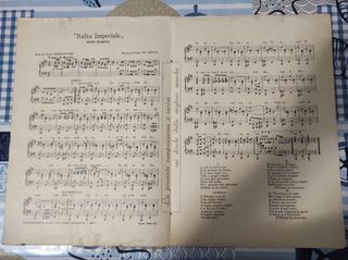 Spartito Italia Imperiale - Carlo de Renzis 1936