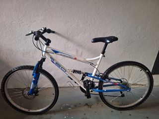 Bicicleta montaña doble suspensión adulto 26 p.