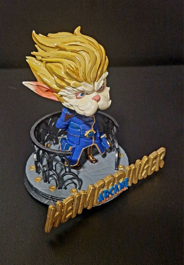 Figura Heimerdinger Arcane. League of legends.