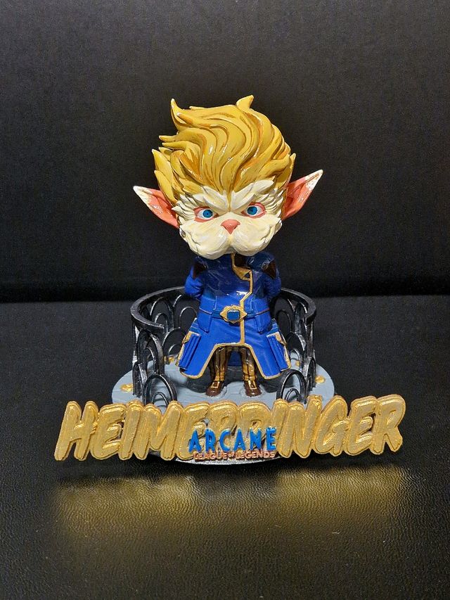 Figura Heimerdinger Arcane. League of legends.