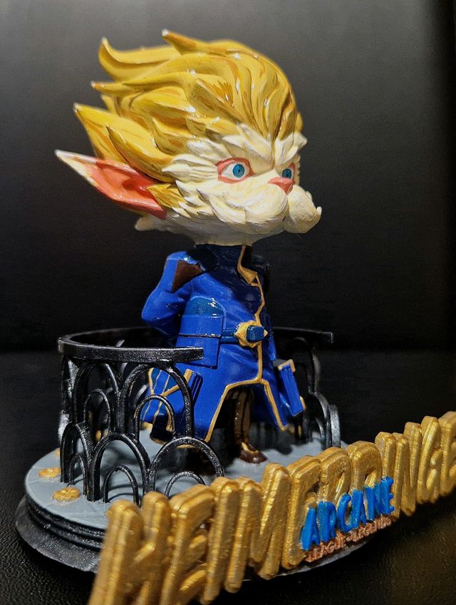 Figura Heimerdinger Arcane. League of legends.