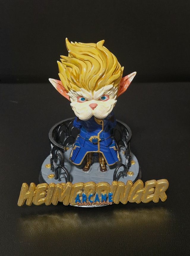 Figura Heimerdinger Arcane. League of legends.