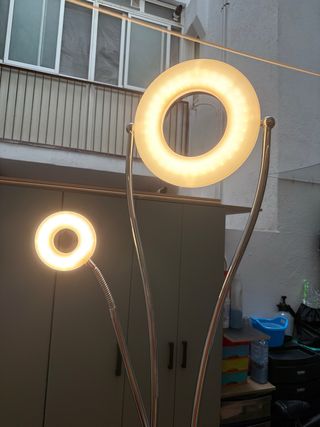 Lámpara LED diseño salón - 2 luces