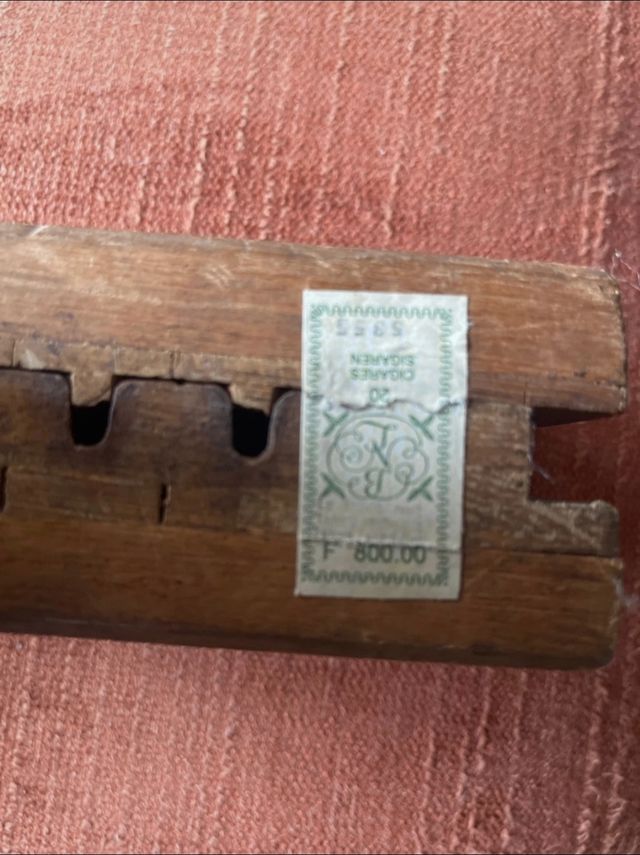 Molde prensa puros antiguo vintage