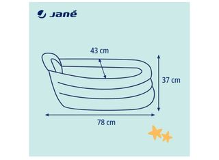 Bañera inflable Jané - 3 posiciones