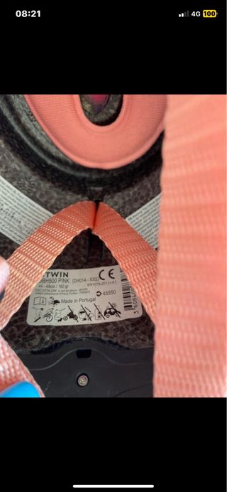 Casco bici bimba 2XS 44-49cm