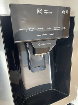 Refrigerador americano LG - acero inoxidable