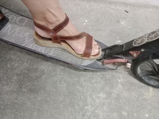 Patinete Oxelo plegable