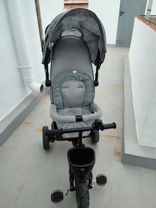 Triciclo niño de 2 a 5 años. Hasta 25 kg de peso.