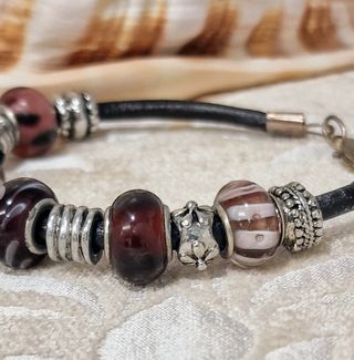 Pulsera abalorios simil Pandora