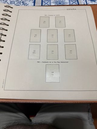 hojas Edifil España 1950-64