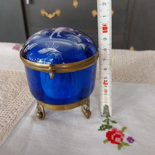 Polvarera  antigua Mary Gregory