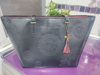 Bolso Desigual negro - Gran capacidad