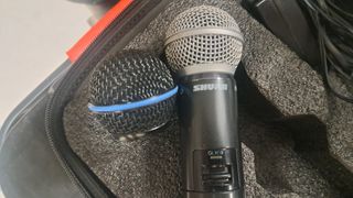 Shure Beta 58 microfono de mano inalambrico GLXD4