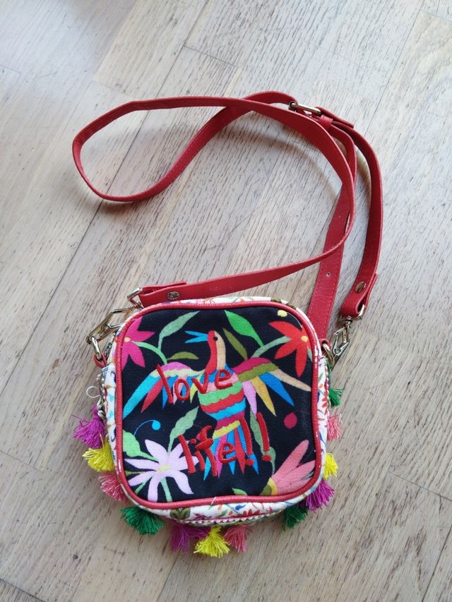 Bolsito Desigual bandolera multicolor