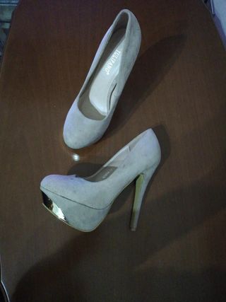 Scarpe eleganti Tulipano beige 38