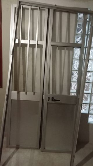 Puerta aluminio - 2 hojas