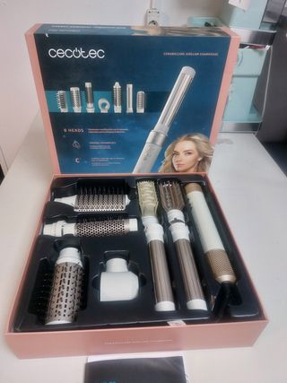 Moldeador multifunción 8 en 1 AirGlam Champagne