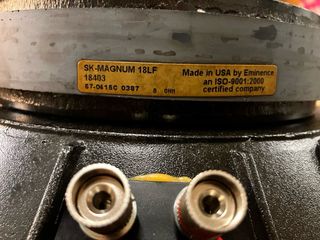 Altavoz graves subwoofer