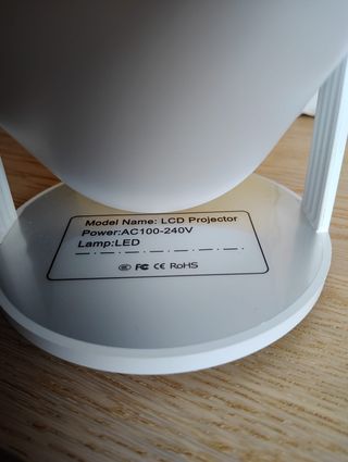 Proyector LCD Ultra HD Blanco