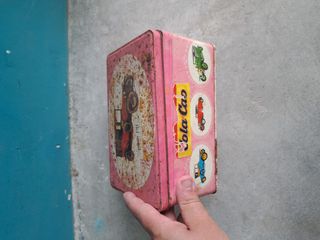 Caja lata chapa coleccion Cola Cao vintage