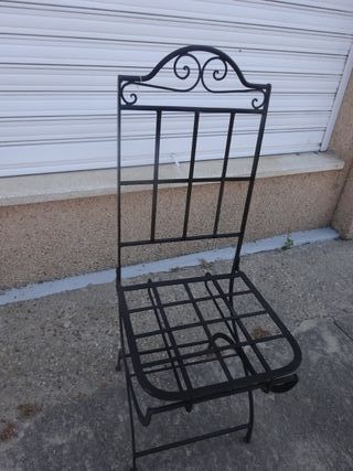 SILLAS FORJA PLEGABLES