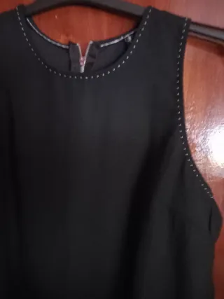 Top negro Stradivarius