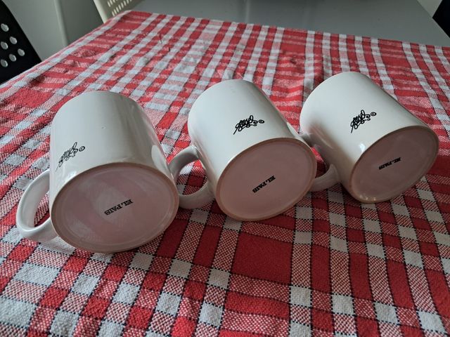 3 Tazas Forges Blancas