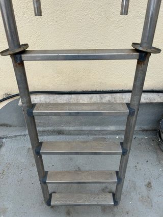 Escalera piscina acero inoxidable 5 peldaños