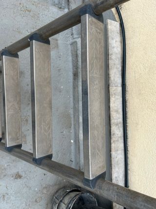 Escalera piscina acero inoxidable 5 peldaños