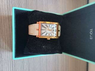 Reloj Tous dorado beige