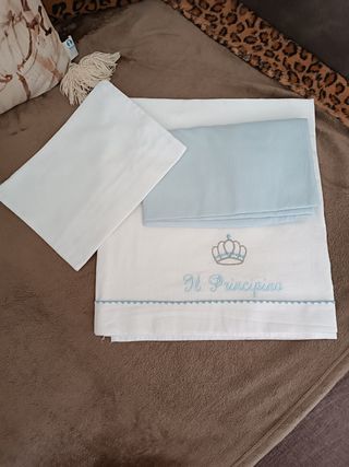 Culletta bimbo, cotone, azzurro