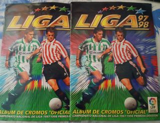 Álbum Liga 97-98: cromos fútbol