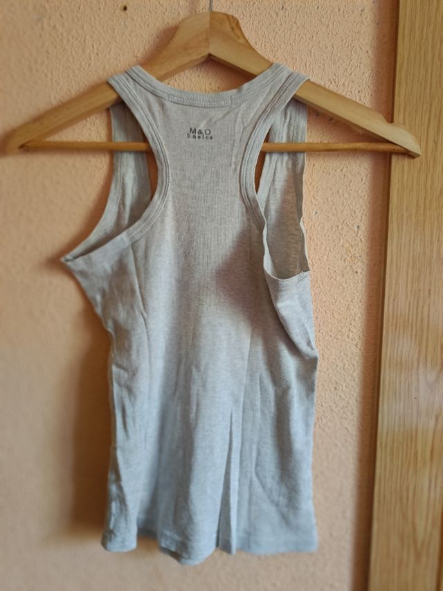 Camiseta gris M&O - Deporte