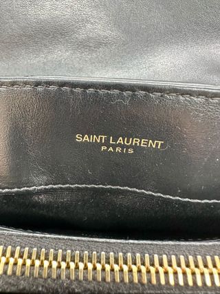 Bolso Saint Laurent LouLou negro