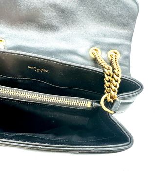 Bolso Saint Laurent LouLou negro