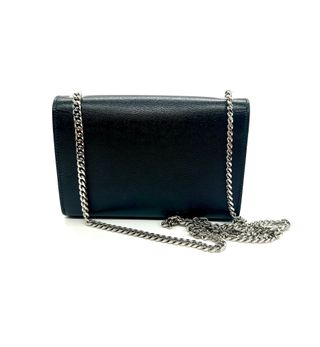 Bolso Saint Laurent Kate negro