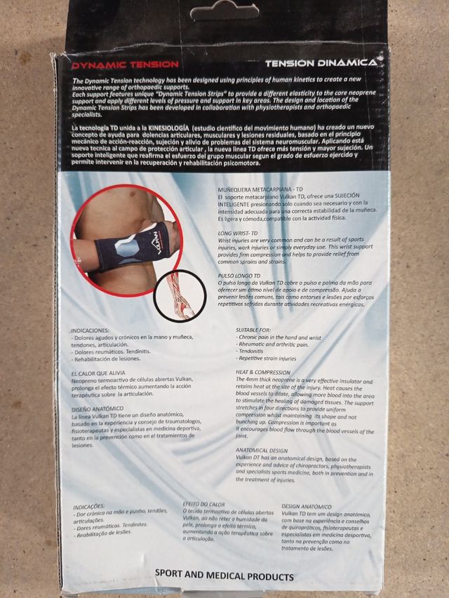 Muñequera Vulkan - Soporte de Muñeca