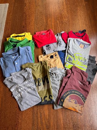 13 Camisetas hombre talla M