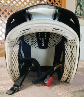 Casco Trial Airoh M - Azul/Blanco